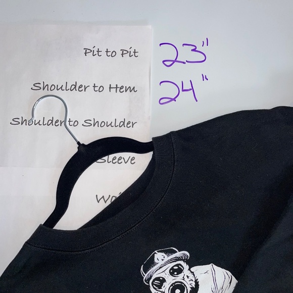 Obey, Sweatshirt, Cyclist w/ Gasmask, Propaganda Crew Neck, Y2K / Size: Medium - Picture 9 of 9